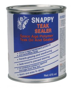 Snappy teak sealer teakbehandling waxdog